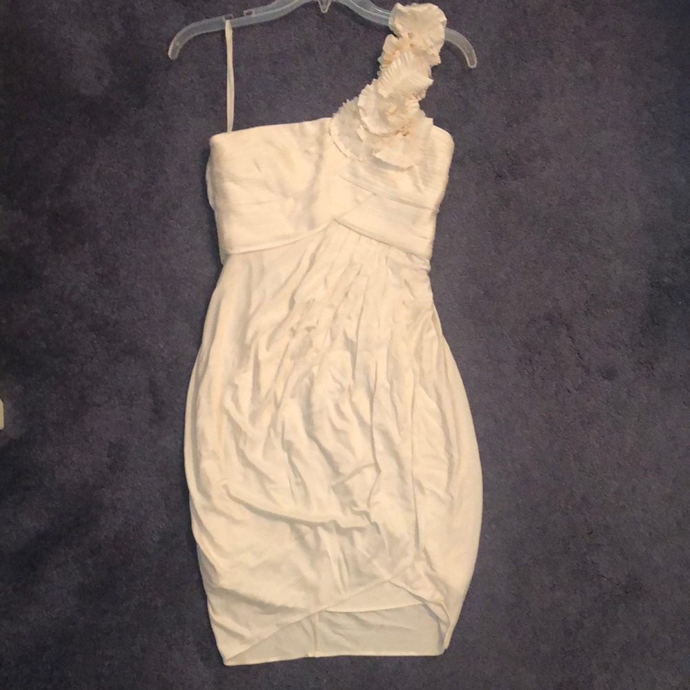 White BCBG mini dress